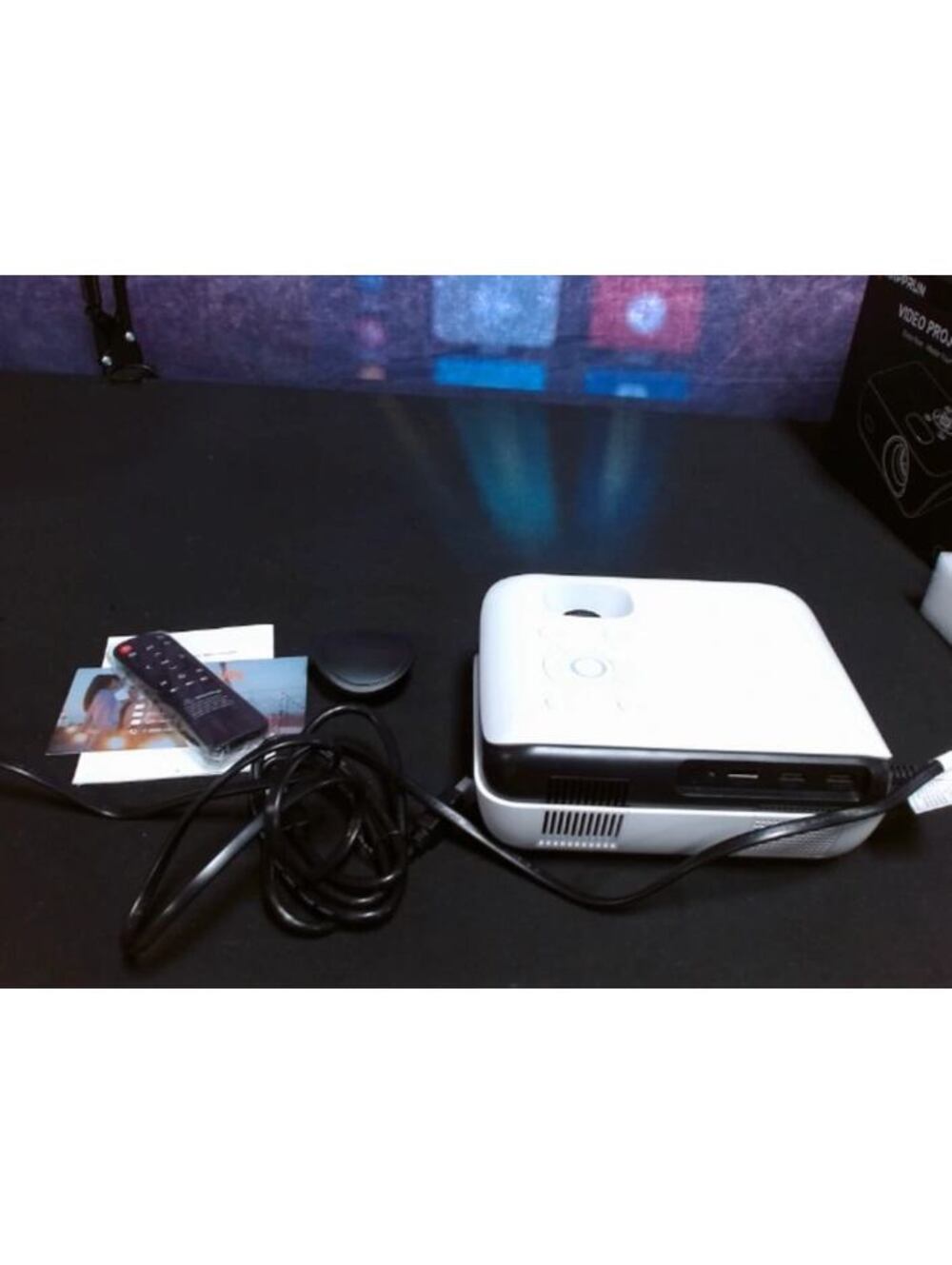 Native 1080P Outdoor Smart Projector - Portable Mini Projector - Picture 2 of 13